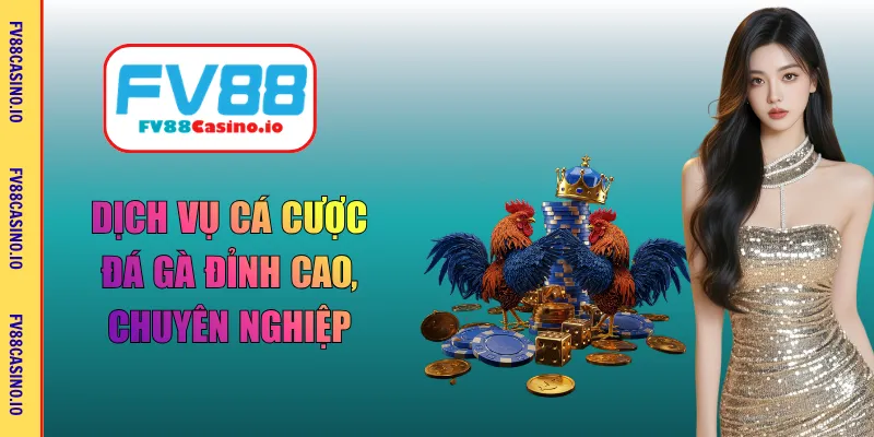 Dịch vụ cá cược đá gà đỉnh cao, chuyên nghiệp