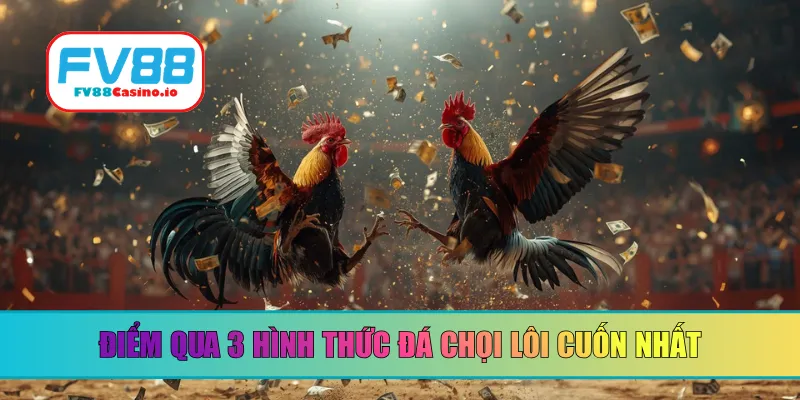 Điểm qua 3 hình thức đá chọi lôi cuốn nhất