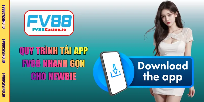 Quy trình tải app FV88 nhanh gọn cho newbie